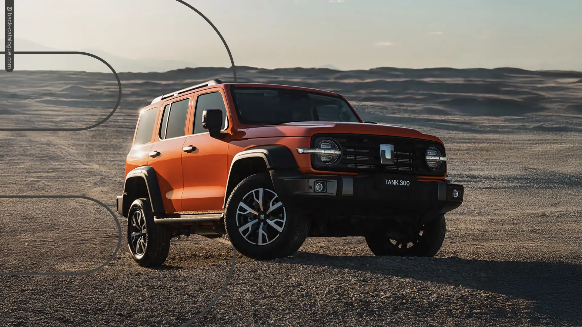 GWM Tank 300 orange dirt 1