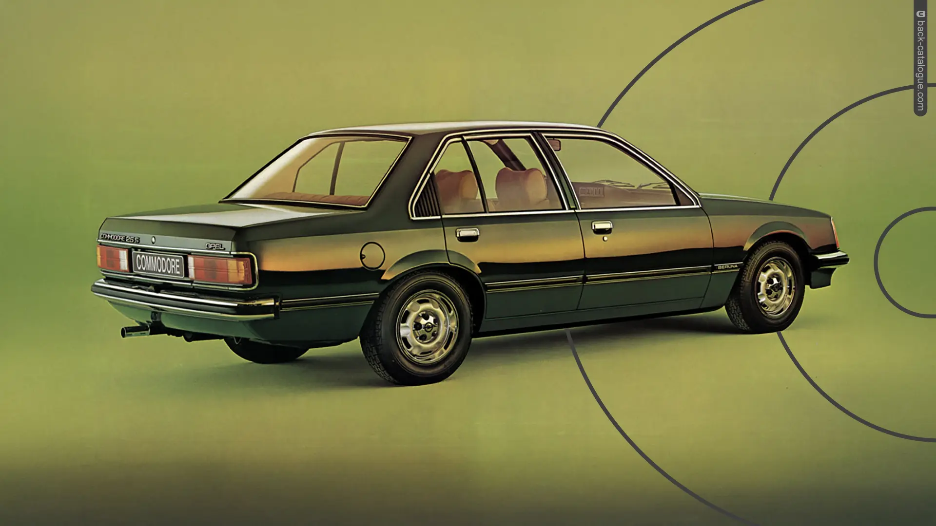 1978-opel-commodore-berlina-green-studio-car-back-catalogue